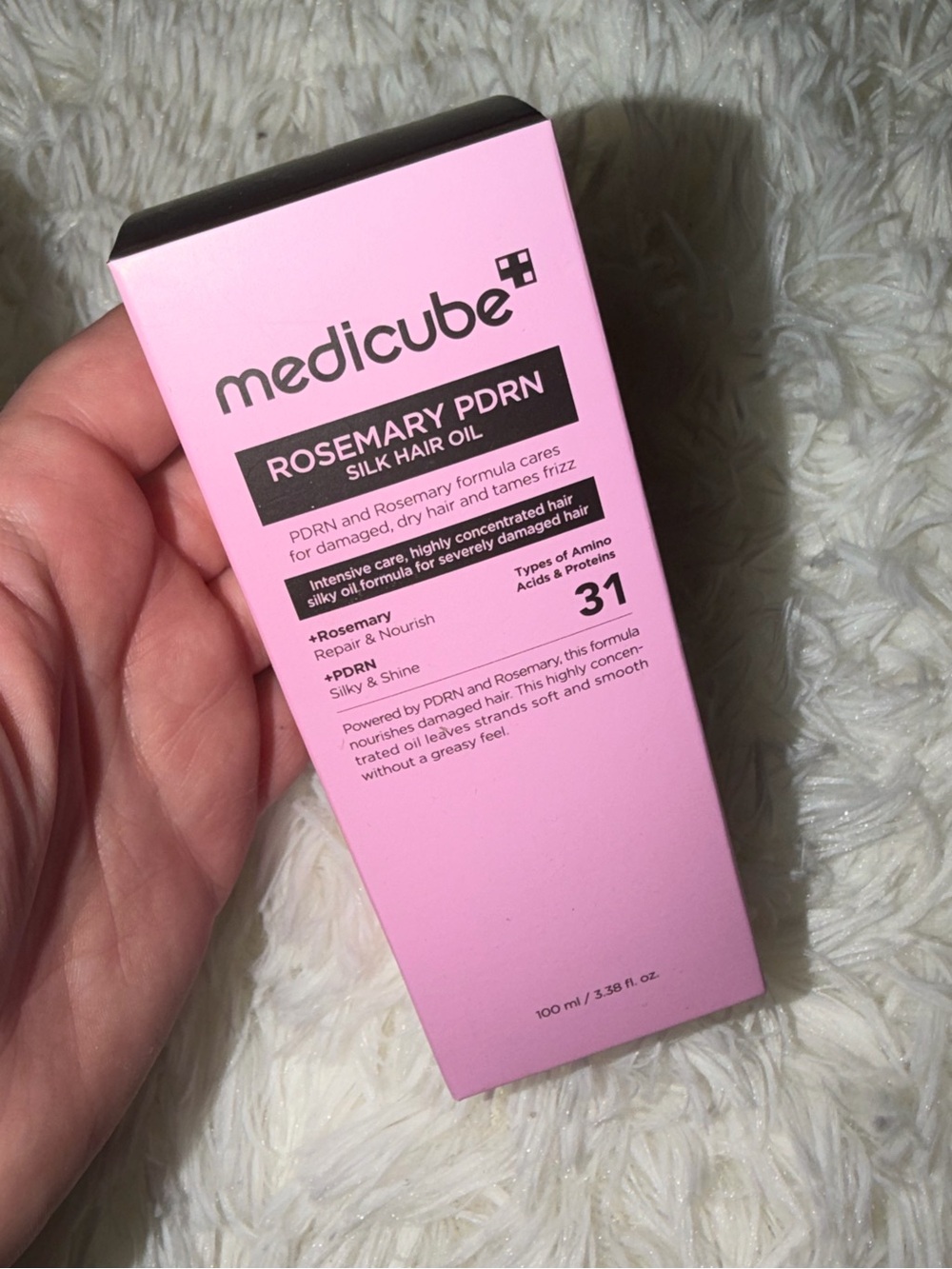 NWB Medicube Rosemary PDRN Silk Hair Oil 100ml